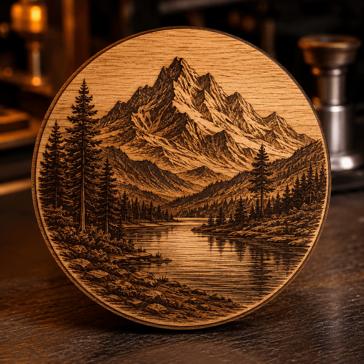 Wood engraving sample